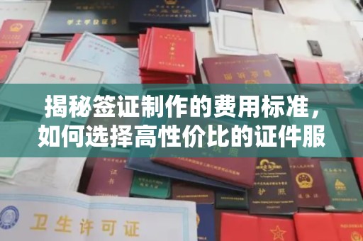 回民揭秘签证制作的费用标准，如何选择高性价比的证件服务
