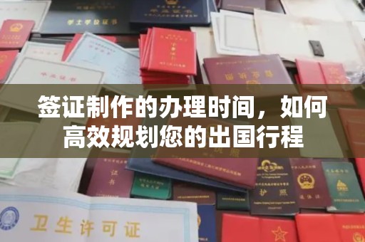回民签证制作的办理时间，如何高效规划您的出国行程