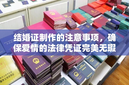 回民结婚证制作的注意事项，确保爱情的法律凭证完美无瑕