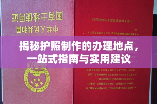 回民揭秘护照制作的办理地点，一站式指南与实用建议