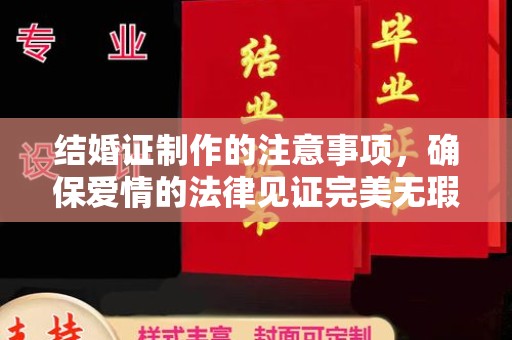 回民结婚证制作的注意事项，确保爱情的法律见证完美无瑕